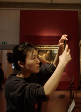 进入乌菲兹Inside the Uffizi